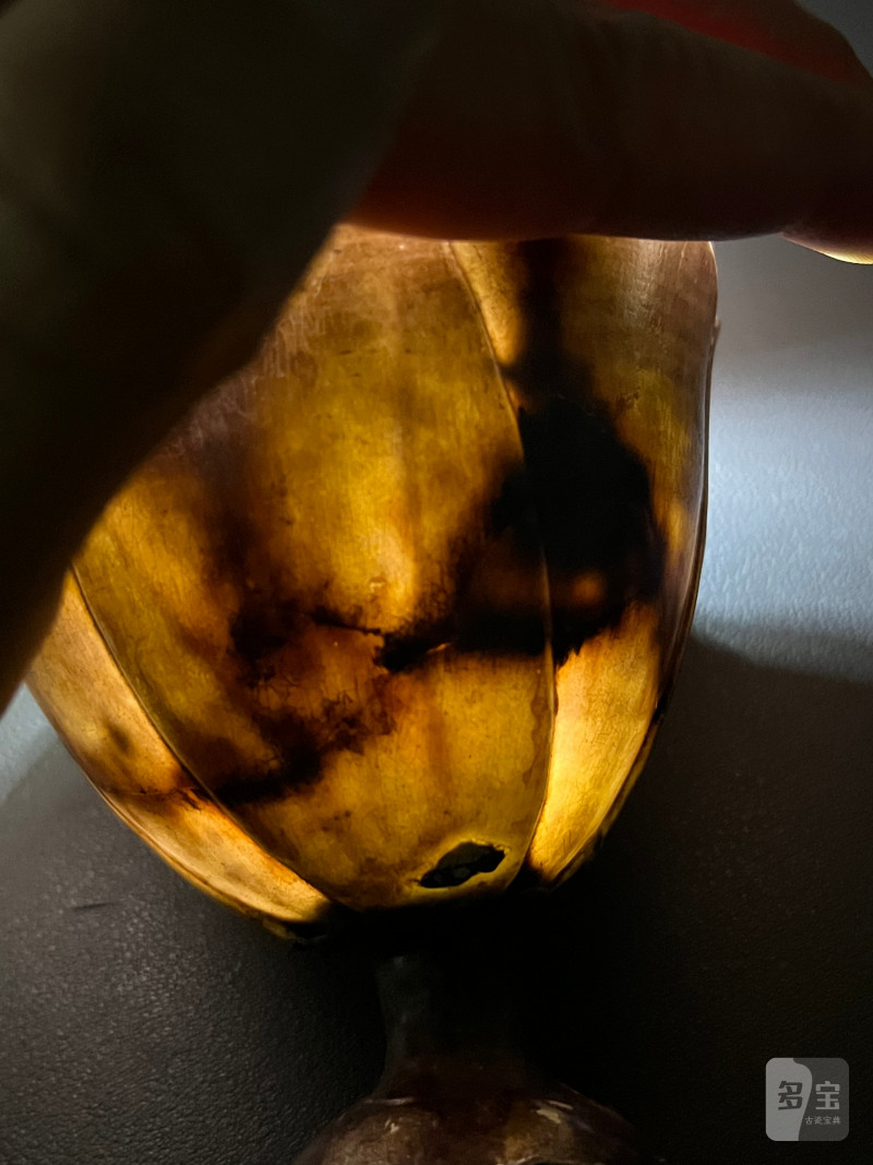 明中期  仿紫定兰花杯 - 图15